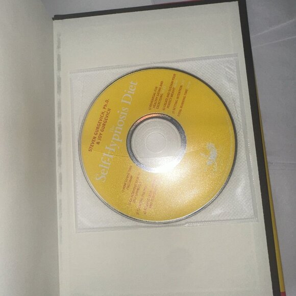 The Self-Hypnosis Diet by Steven Gurgevich CD and Book HB w DJ exc condition FS - Picture 2 of 4